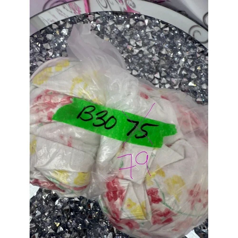 Ralph Lauren 2 piece set pj Floral Short Sleeve Pajama Set White, Pink, Yellow